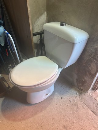Inodoro de Cerámica Blanco