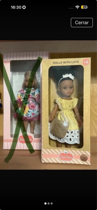 Muñeca Mini Paola Reina 21 cm