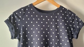 Camiseta de lunares Pull&Bear