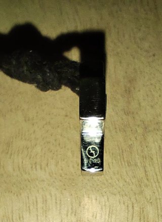 Collana Sector con croce e punto luce