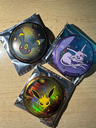 Chapas Pokémon TCG Eeveelution Terastal Gathering