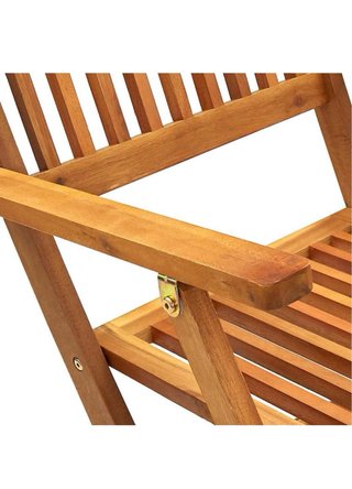 Conjunto mesa extensible y 6 sillas de madera