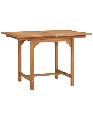 Conjunto mesa extensible y 6 sillas de madera