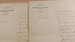 Lote de 9 Documentos Ferroviarios Antiguos