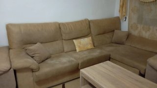 Sofá Chaise Longue Beige