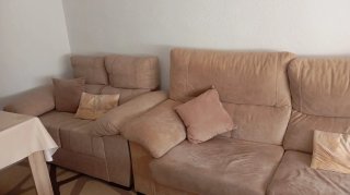 Sofá Chaise Longue Beige