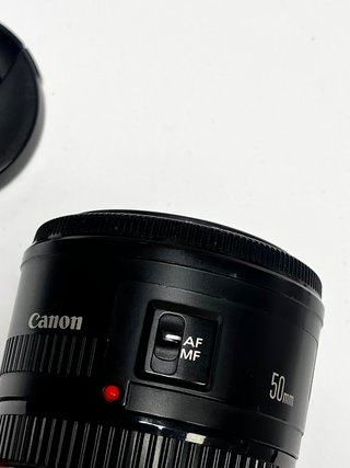 Objetivo Canon EF 50mm f/1.8 II