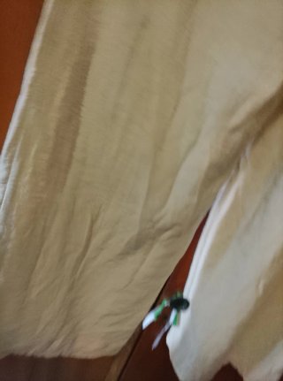 Pantalón Ancho Beige