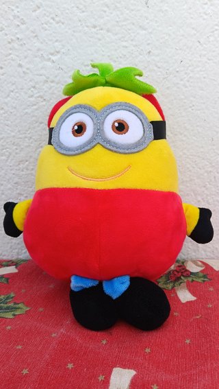 Lote 6 Peluches Minions Frutas y Peto Oficiales
