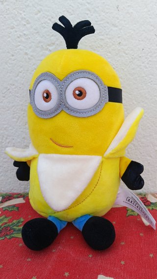 Lote 6 Peluches Minions Frutas y Peto Oficiales
