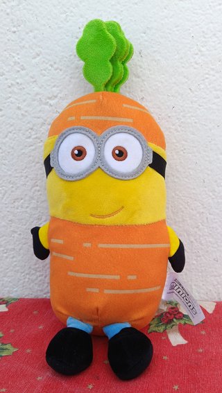 Lote 6 Peluches Minions Frutas y Peto Oficiales
