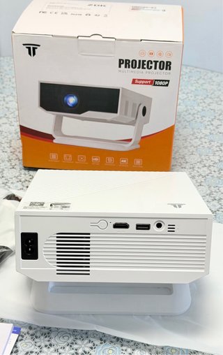 Proyector 1080P Android TV WiFi6 Bluetoo5.4 App
