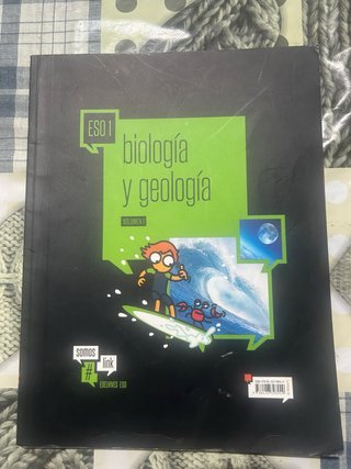 Libro biología y geología 1ESO volumen 1 y 2
