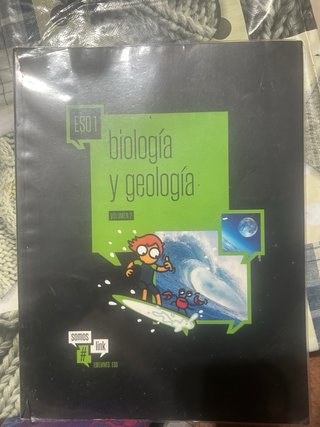 Libro biología y geología 1ESO volumen 1 y 2
