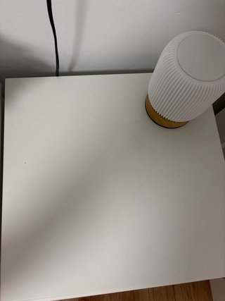 2 Mesitas de Noche Blancas Ikea