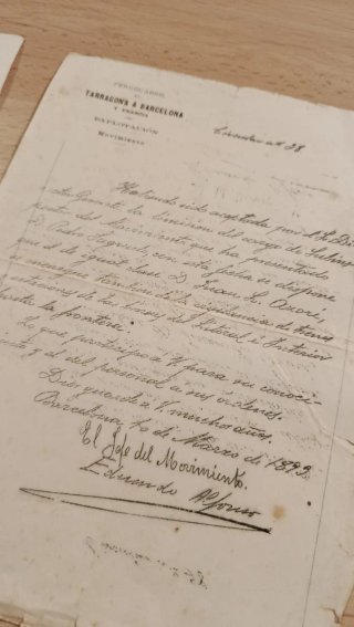 Lote de 3 Documentos Ferroviarios Antiguos