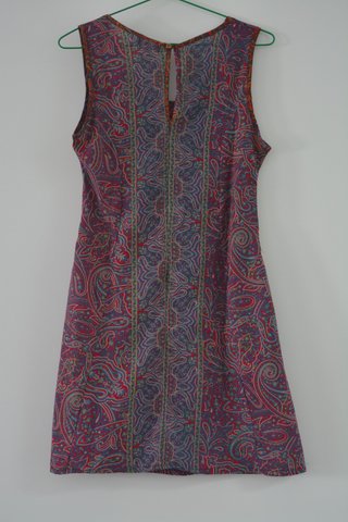 Vestido de Tirantes Estampado Talla S