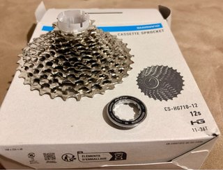 Cassette Shimano 105 12V (11-34T).
