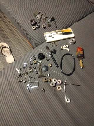 Piezas para máquina de coser