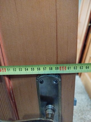 Puertas de madera maciza con cristal