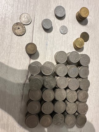 Lote de 326 Monedas Antiguas