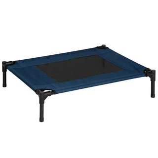 Cama perro azul