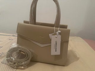 Bolso Long & Son Beige
