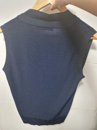 Gilet Zara blu taglia S
