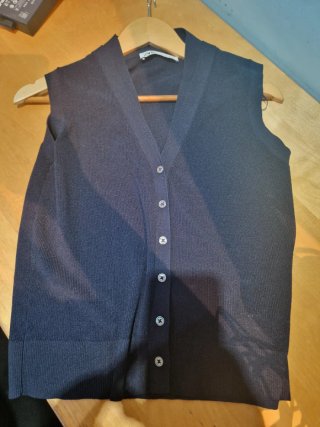 Gilet Zara blu taglia S