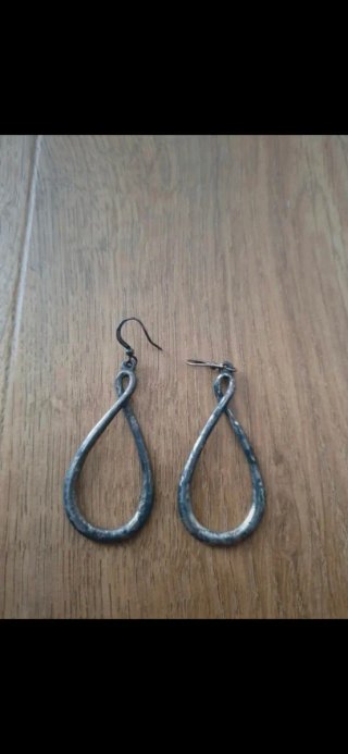 Pendientes Parfois chica plateados