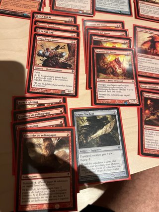 Baraja Magic: Valakut, Correa, Laguna, Llamarada