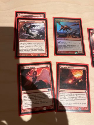 Baraja Magic: Valakut, Correa, Laguna, Llamarada