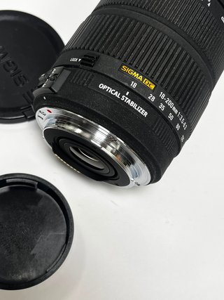 Objetivo Sigma 18-200mm para Canon EF-S