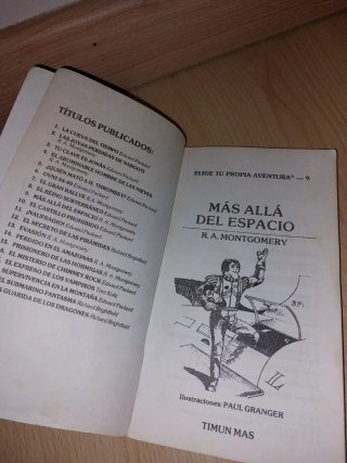LIBRO - Más allá del espacio - Elige tu aventura 9