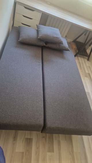 Sofá Cama Ikea 3 Plazas Älvdalen Gris