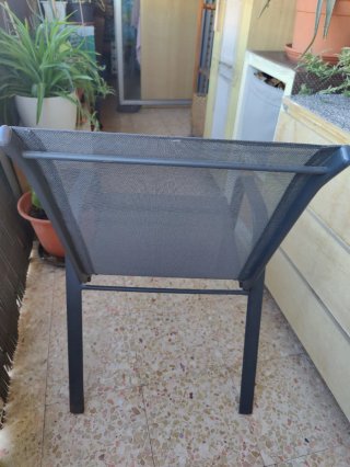 Silla de Exterior Gris