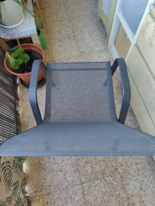 Silla de Exterior Gris