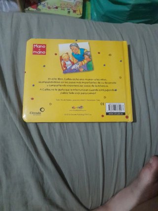Libro Caillou, ¡no tengo hambre!