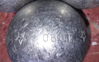 3 bolas de petanca *Obut* superinox 72 715