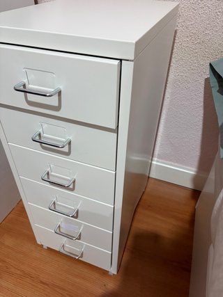 Cajonera Metálica Ikea Blanca