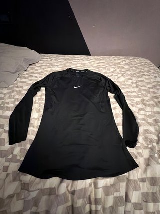 Maglia a maniche lunghe Nike Pro nera