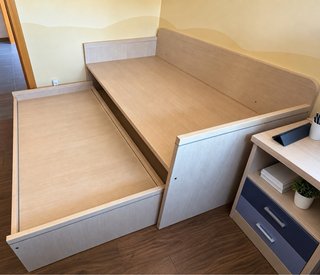 Cama Nido Doble 90cm con 4 Cajones