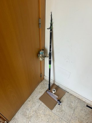 Caña de Pescar Telescópica con Carrete