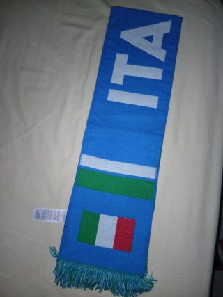 Sciarpa Italia ITA Bandiera Azzurra