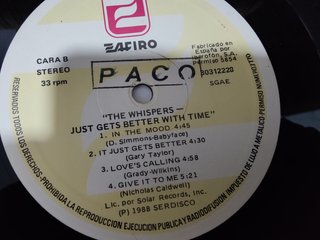 The Whispers - Rock Steady (Maxi Single 1988)