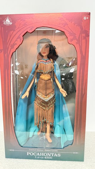 Muñeca Pocahontas Edición Limitada 17 pulgadas