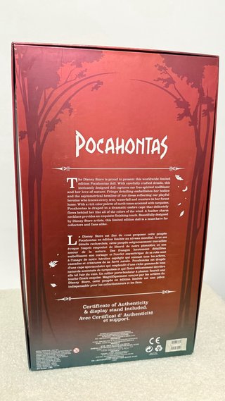 Muñeca Pocahontas Edición Limitada 17 pulgadas