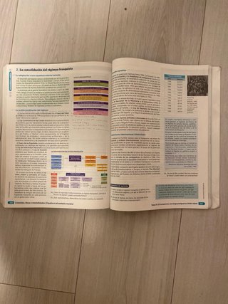 Libro de historia de españa de 2 de bachillerato.