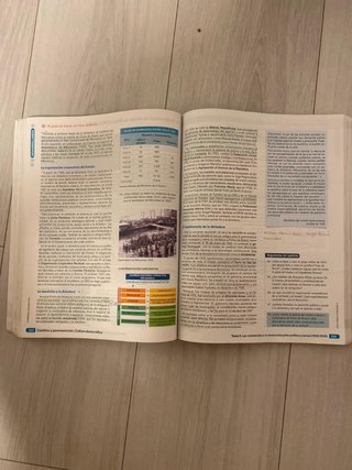 Libro de historia de españa de 2 de bachillerato.