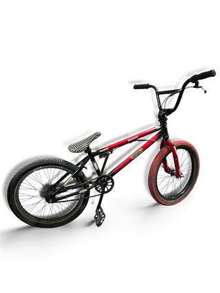 Bicicleta BMX Rooster Roja y Negra